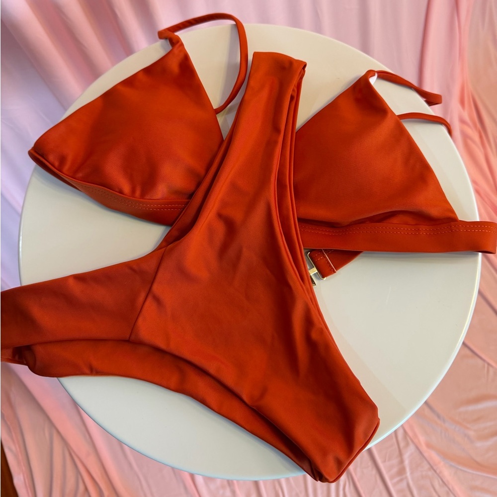 Burnt Orange Bikini Set